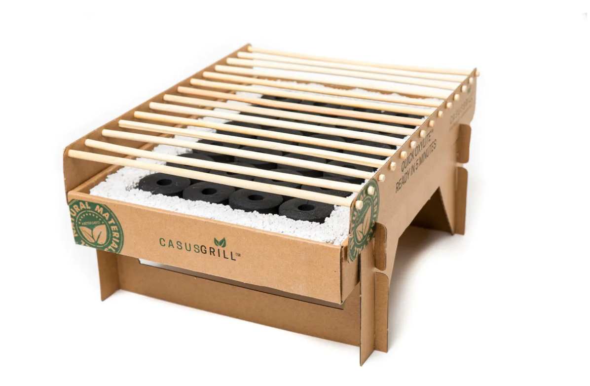 CasusGrill™ - Eco-Friendly Biodegradable Outdoor BBQ Grill