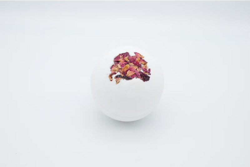 DOAP - Rose Geranium Luxury Foaming Vegan Aromatherapy Bath Bomb