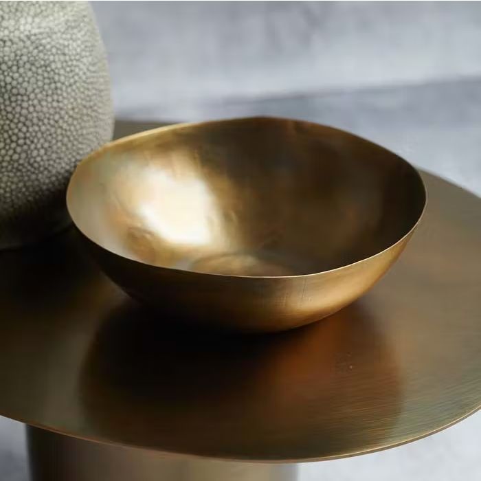 Abigail Ahern - Alaia Decorative Bowl Antique Brass Effect